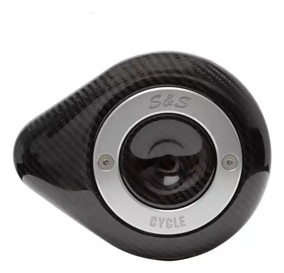 S&s Cycle Filtro Ar Stealth Air Cleaner Carbon Fiber Hd M8 2