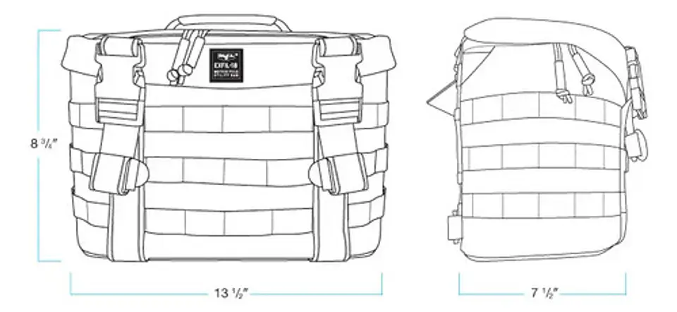 Alforge Biltwell Exfil-18 Saddlebags Alforje 10