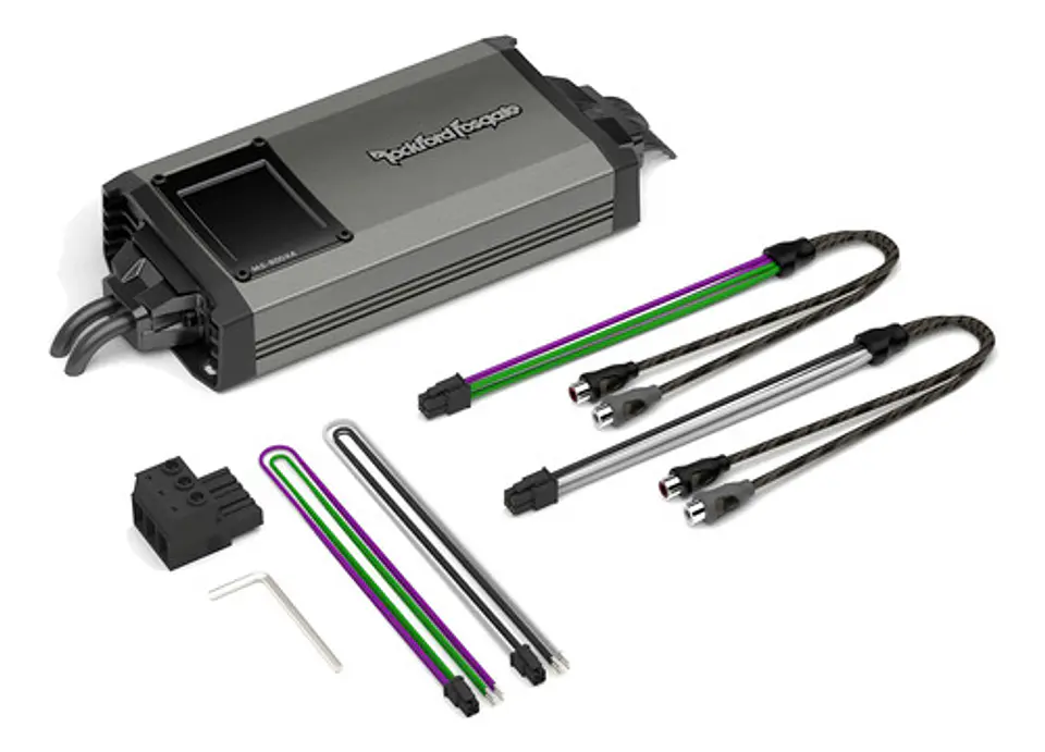 Rockford Fosgate Amplifier 800w 4-channel Ipx6 M5-800x4 2