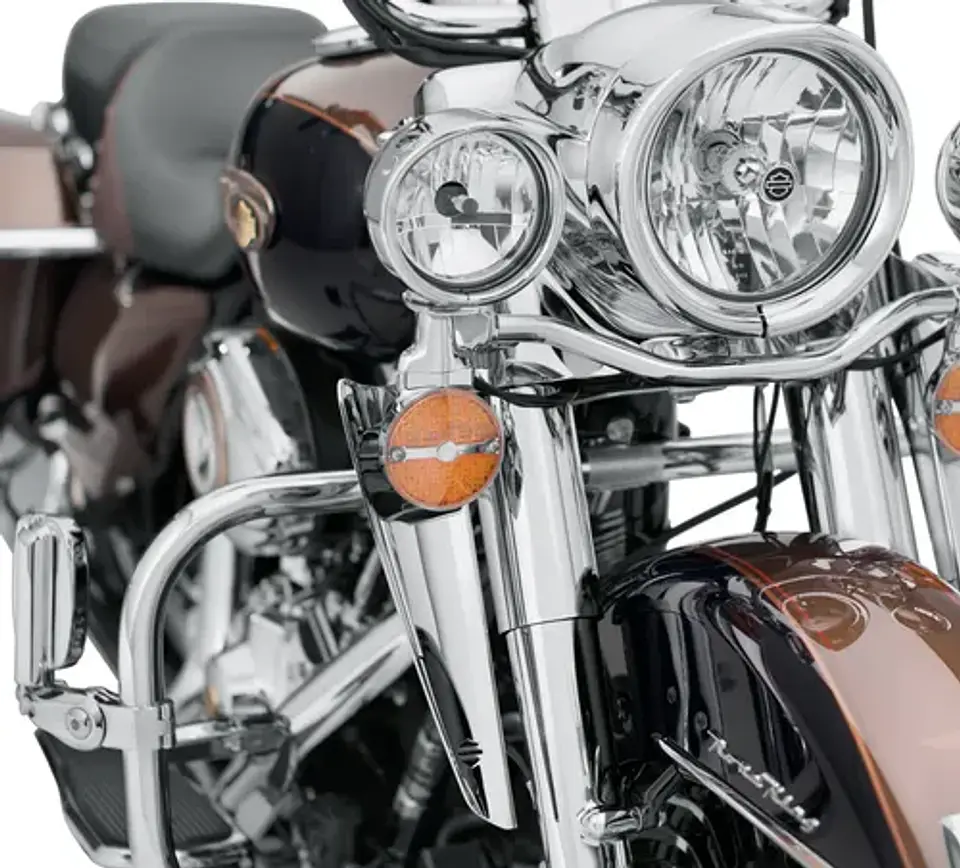 Harley-davidson Fork-mount Wind Deflectors 57400146a 1