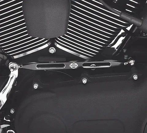 Harley-davidson Slotted Black Anodized Gear Shift Linkage