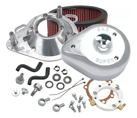 S&s Cycle Filtro Ar Teardrop Chrome Harley-davidson 170-0303