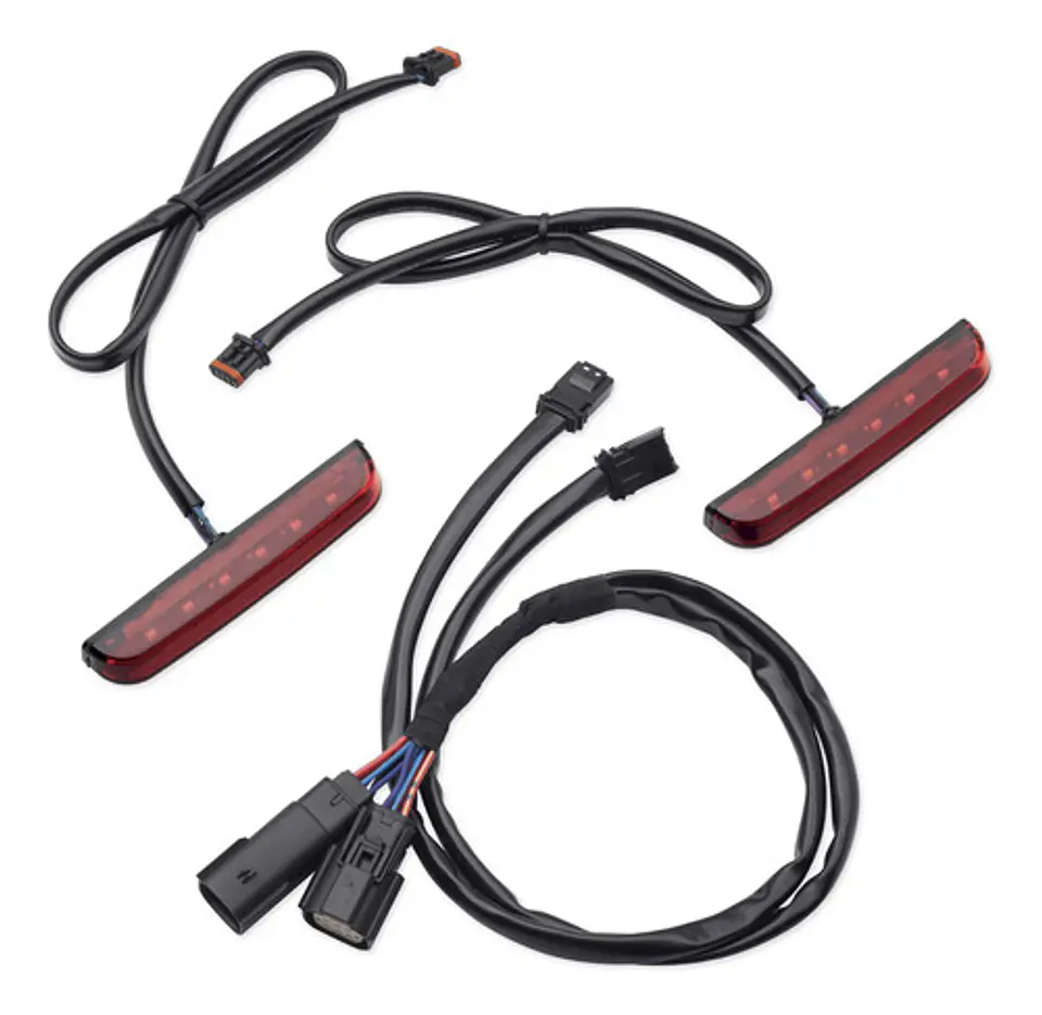 Harley-davidson Lanterna Alforje Electra Glo Stealth Led 3