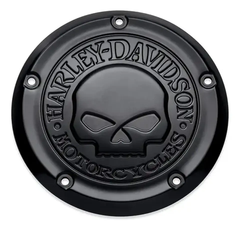 Harley-davidson Softail Willie G Skull Derby Cover 25700976 1
