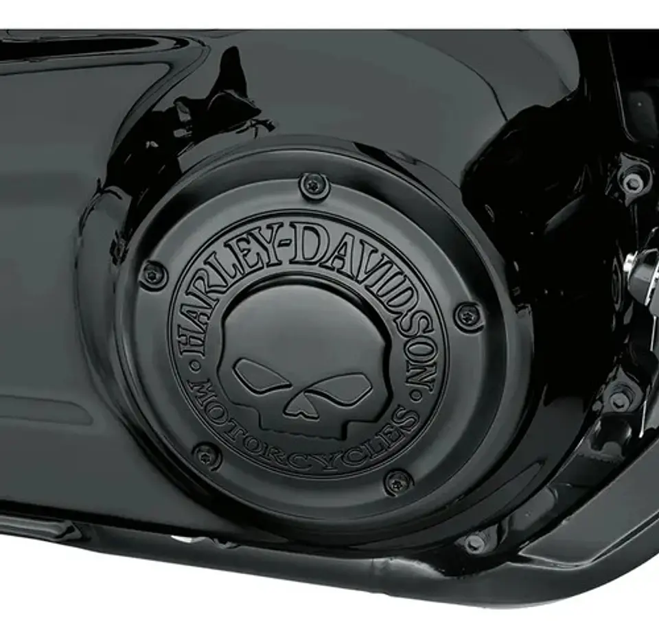 Harley-davidson Softail Willie G Skull Derby Cover 25700976 2