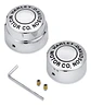 Harley-davidson Motor Co. Rear Axle Nut Covers 41704-09 - Thumbnail 2