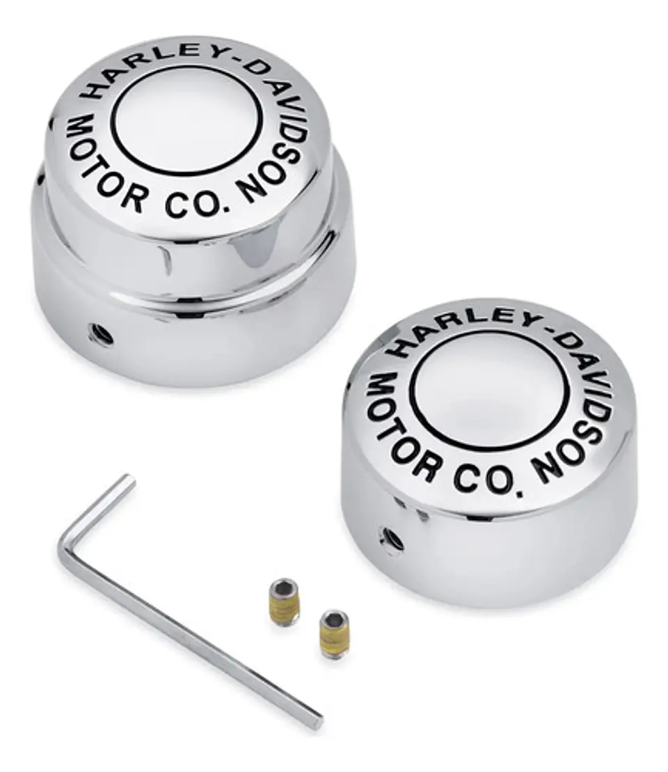Harley-davidson Motor Co. Rear Axle Nut Covers 41704-09 2