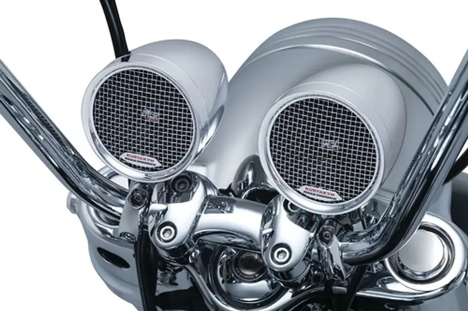 Kuryakyn Road Thunder Speakers Pods + Controller Bluetooth 2