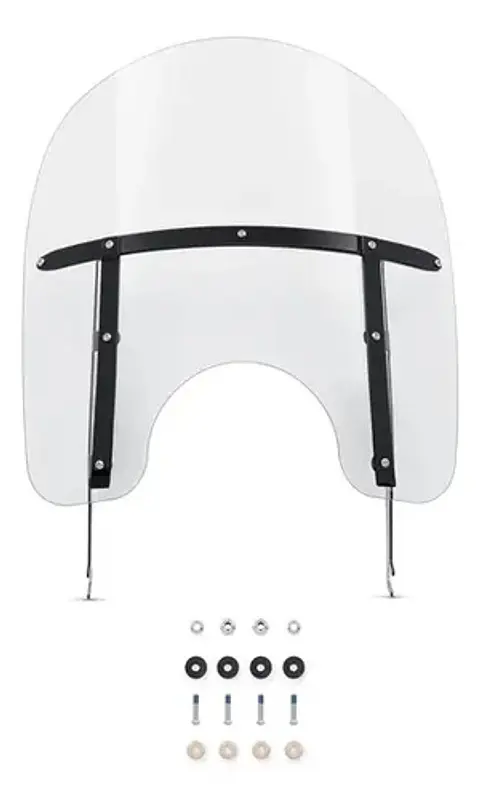 Harley-davidson King-size Detachables 18  Windshield