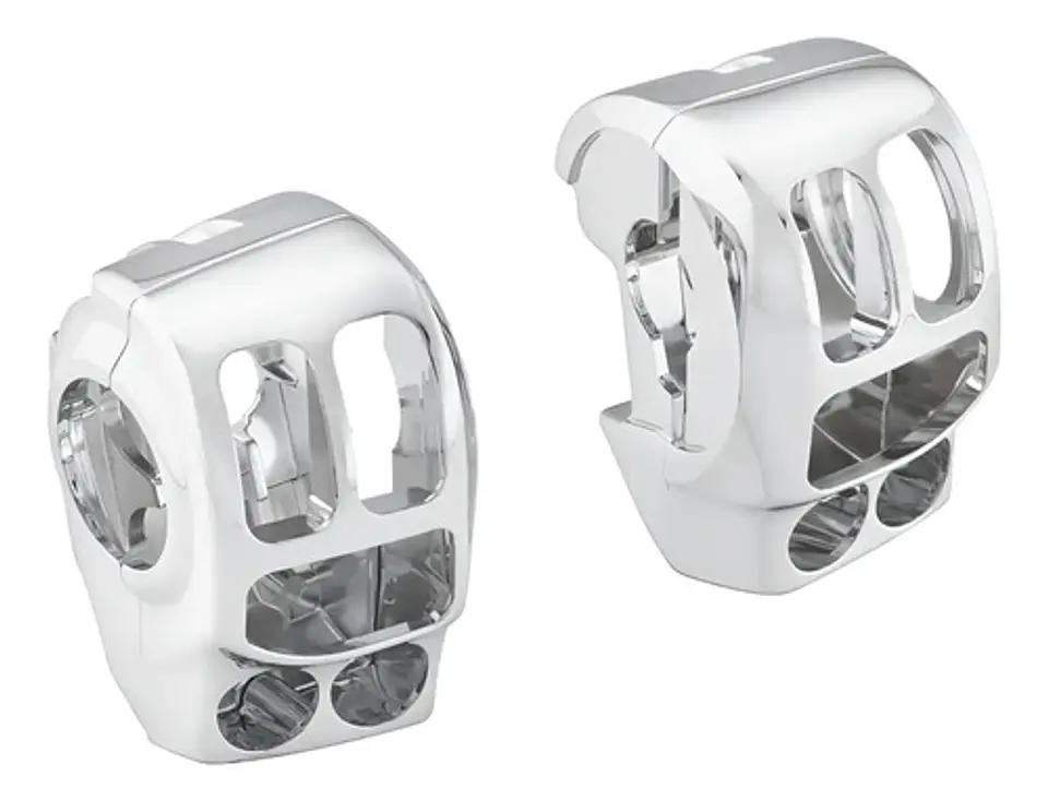 Harley-davidson Chrome Switch Housing Kit 71500185 Original 1