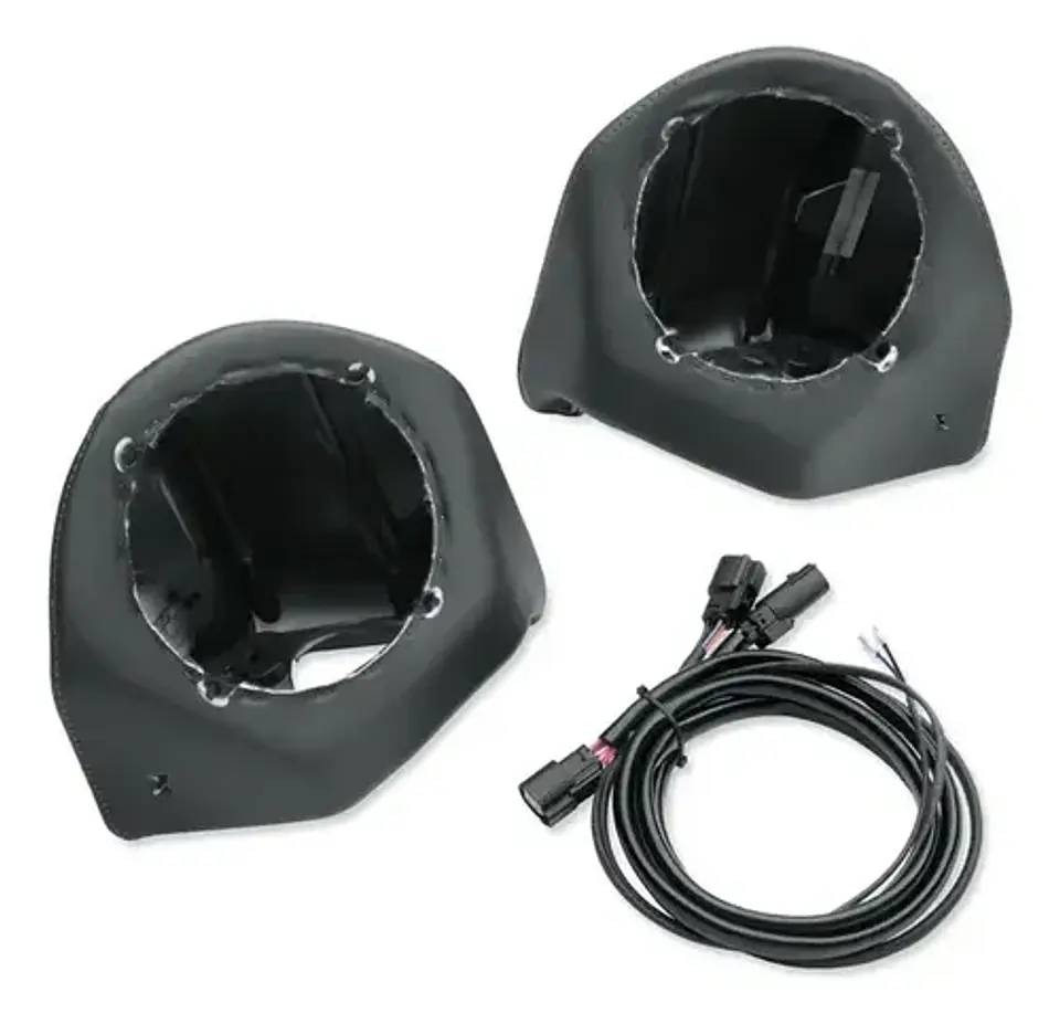 Harley-davidson 2014-24 Tour-pak Rear Speaker Enclosure Kit 1