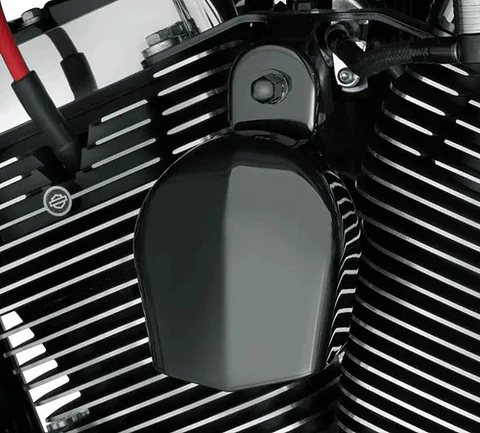 Capa Buzina Preta Harley-davidson 1993+ Horn Cover Kit