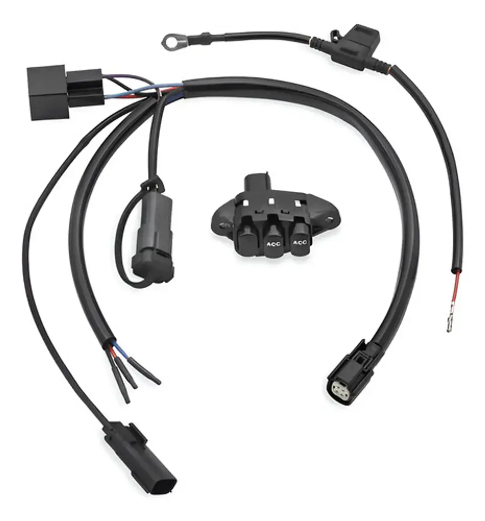 Harley-davidson Auxiliary Power Switch Kit - Fairing Mount 1