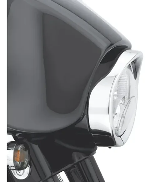 Harley-davidson Touring Visor Style Headlamp Trim Ring