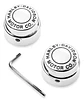 Harley-davidson Motor Co. Front Axle Nut Covers 44148-07a - Thumbnail 2