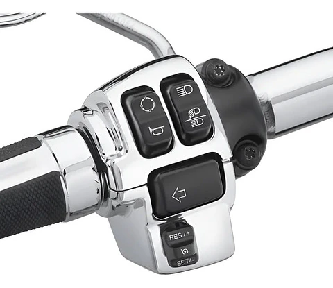 Harley-davidson Softail 2016-2024 Chrome Switch Housing Kit