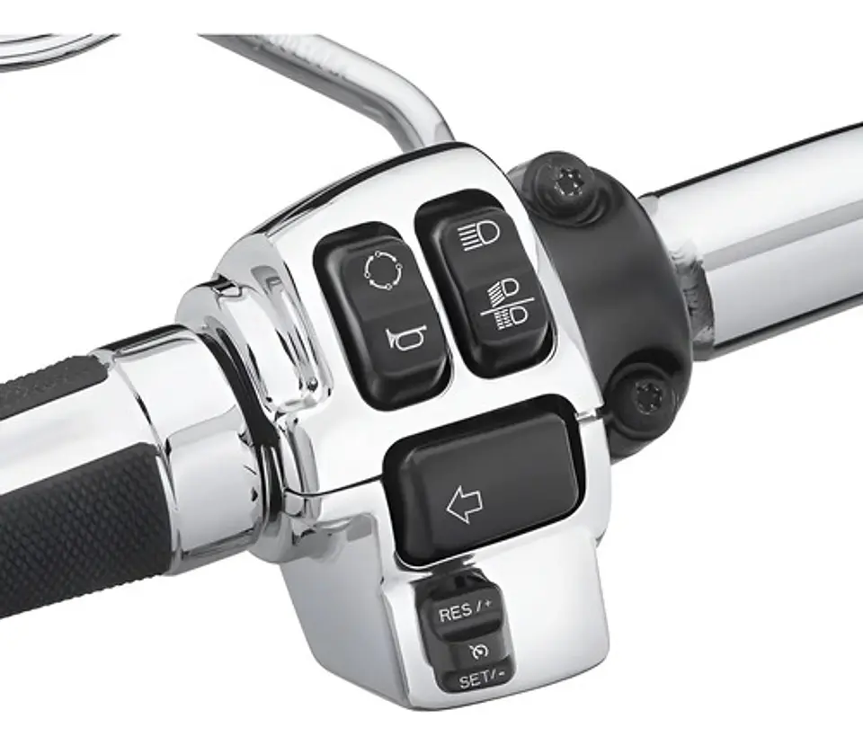 Harley-davidson Softail 2016-2024 Chrome Switch Housing Kit 2