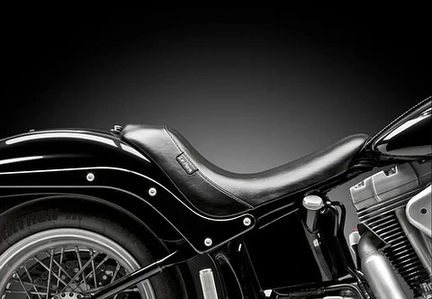 Le Pera Bare Bones Solo Seat Vinyl Lk-007 To Harley-davidson