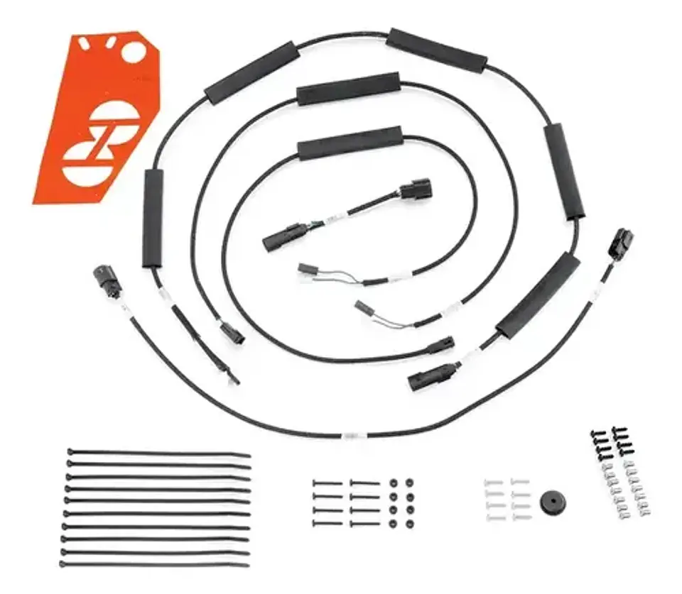 Harley-davidson Rockford Saddlebag Speaker Installation Kit 1