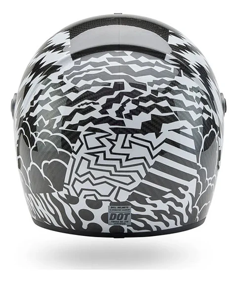 Bell Eliminator Carbon Deathspray Black/white