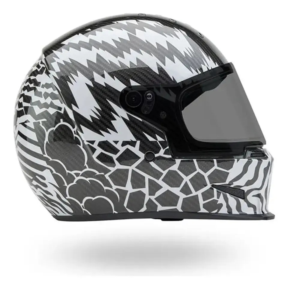 Bell Eliminator Carbon Deathspray Black/white 6