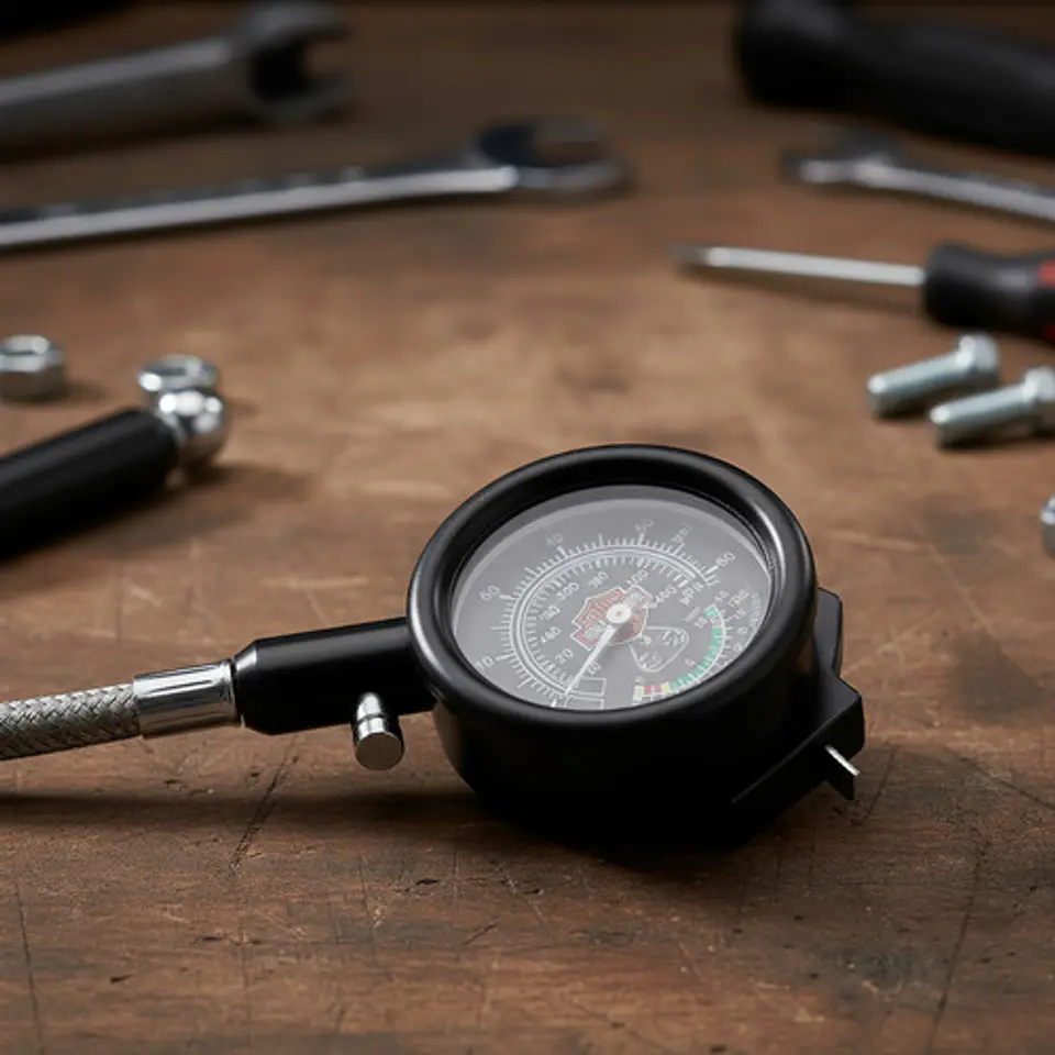 Harley-davidson Compact Tire Gauge And Tread Depth Indicator 3