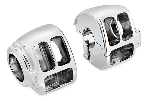 Harley-davidson Chrome Switch Housing Kit 71826-11 Original