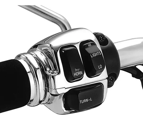 Harley-davidson Chrome Switch Housing Kit 71826-11 Original