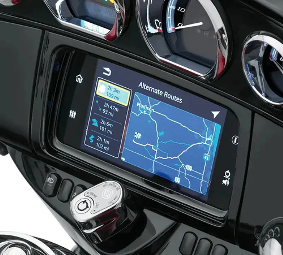 Harley-davidson Touring Boom Box Gts Radio Kit Multimidia 3