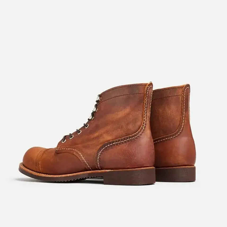 Red Wings Shoes Heritage Iron Ranger Men 6  Boot Leather 2