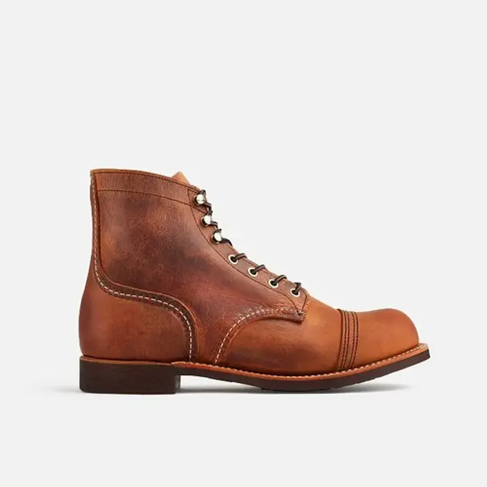 Red Wings Shoes Heritage Iron Ranger Men 6  Boot Leather 3