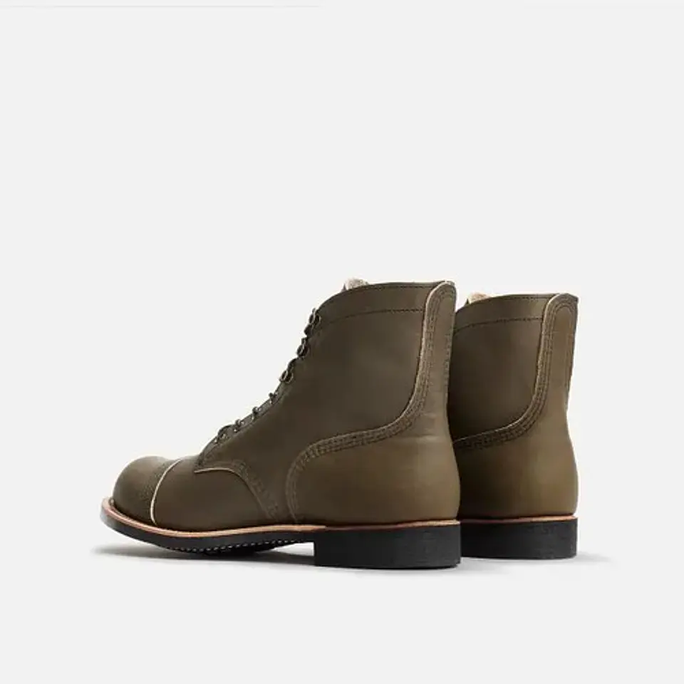 Red Wings Shoes Heritage Iron Ranger Men 6  Boot Leather 5