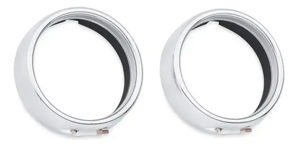 Harley-davidson Passing Lamp Trim Ring 69622-99b 2