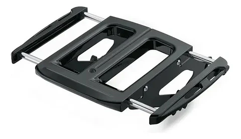 Harley-davidson Adjustable Two-up Gloss Black Luggage Rack