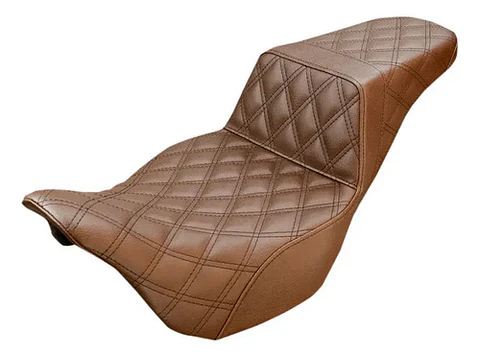 Saddlemen Harley-davidson Touring Step Up Ls Seat Brown