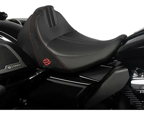 Harley-davidson Sport Solo Touring Seat - Contrast Stripe