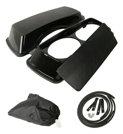 Saddlebag Lids Dual 6x9 Speaker Cutouts Harley Touring 93-13