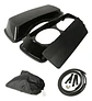 Saddlebag Lids Dual 6x9 Speaker Cutouts Harley Touring 93-13 - Thumbnail 1