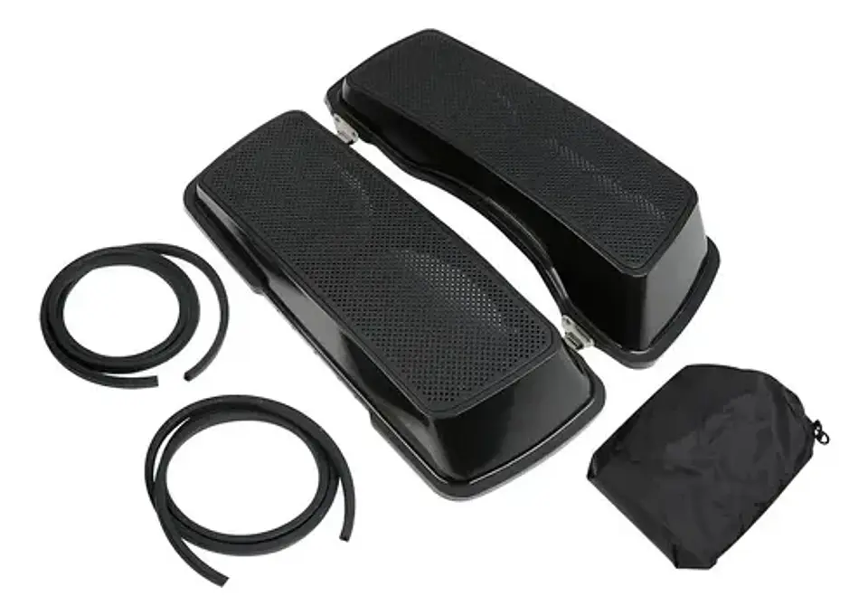 Saddlebag Lids Dual 6x9 Speaker Cutouts Harley Touring 93-13 3