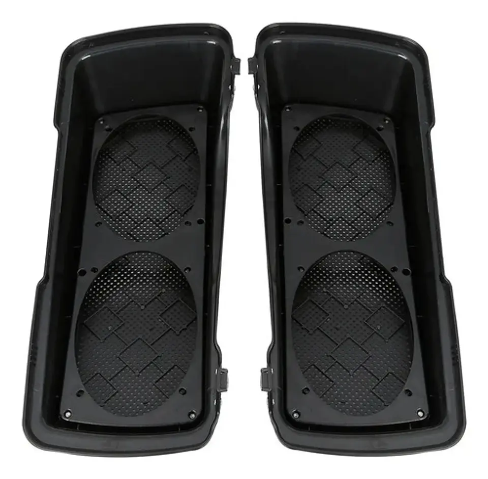 Saddlebag Lids Dual 6x9 Speaker Cutouts Harley Touring 93-13 6