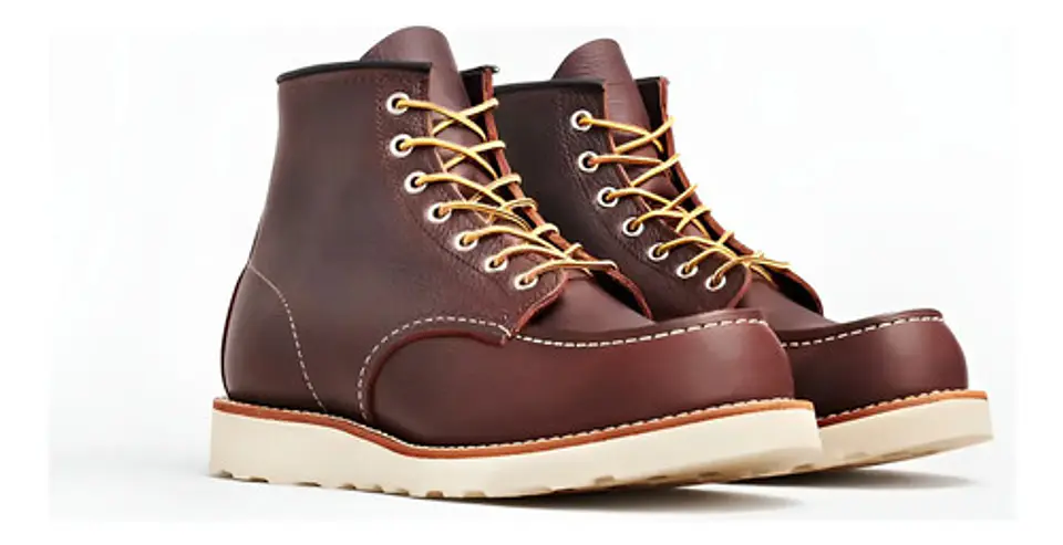 Red Wings Shoes Heritage Classic Moc Men 6  Boot Leather 10