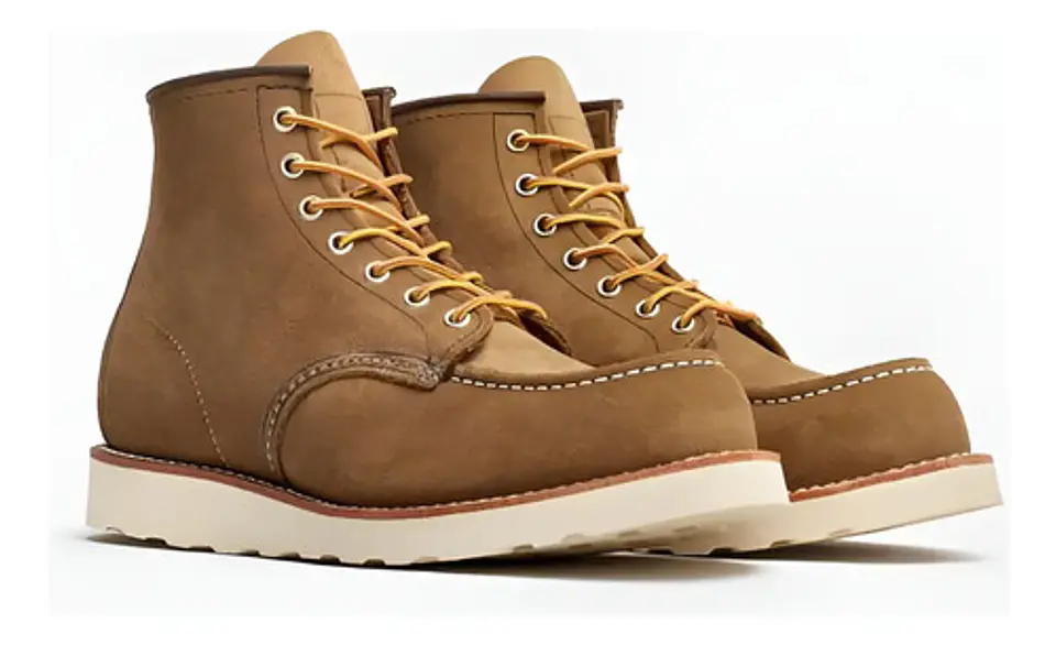 Red Wings Shoes Heritage Classic Moc Men 6  Boot Leather 19