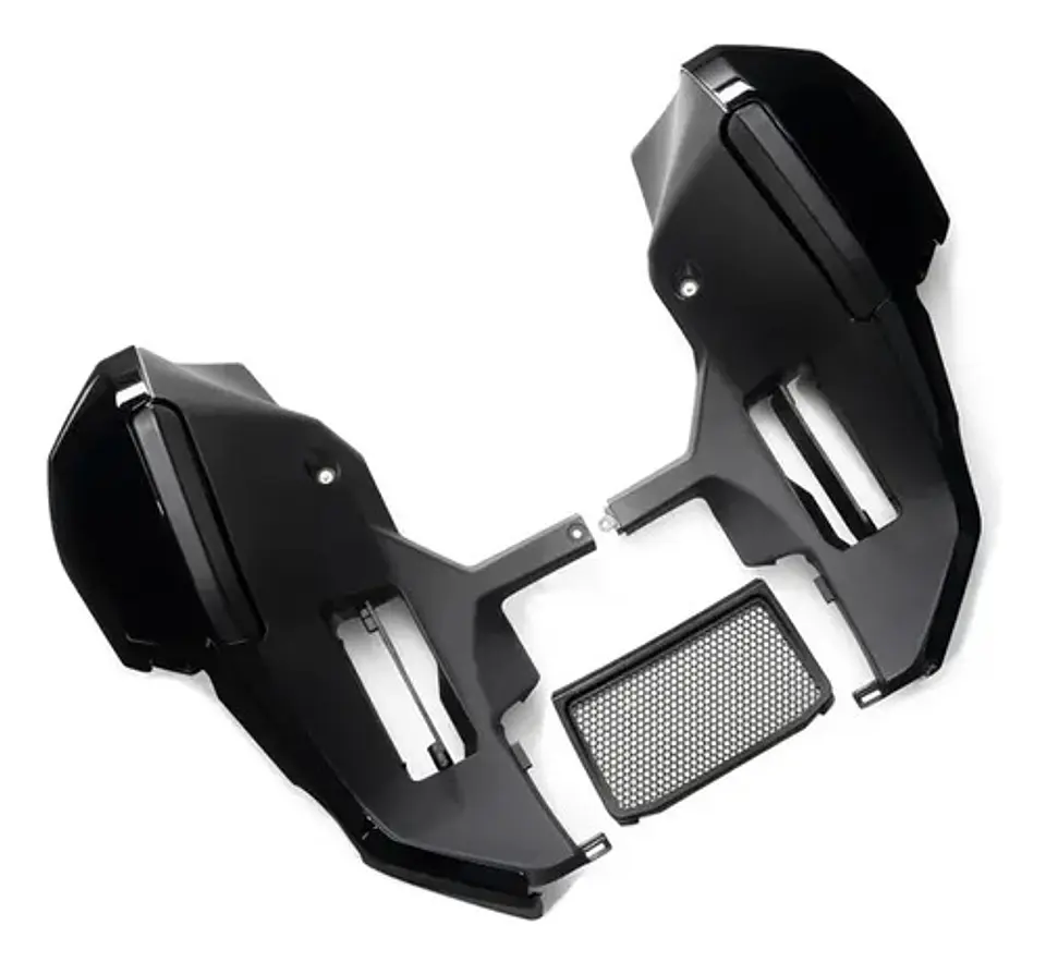 Harley-davidson Touring Fairing Lowers Vivid Black 2023+ 1