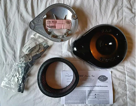 Filtro De Ar S&s Teardrop Para Carburador S&s Super E/g