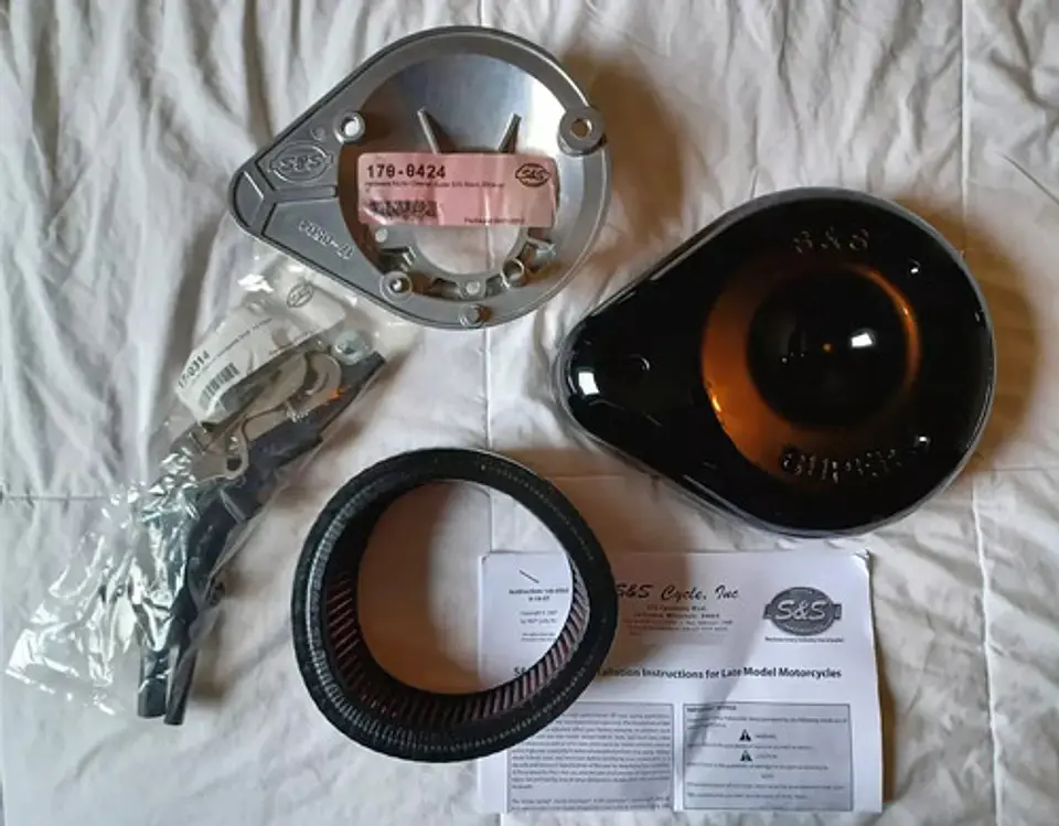 Filtro De Ar S&s Teardrop Para Carburador S&s Super E/g 2