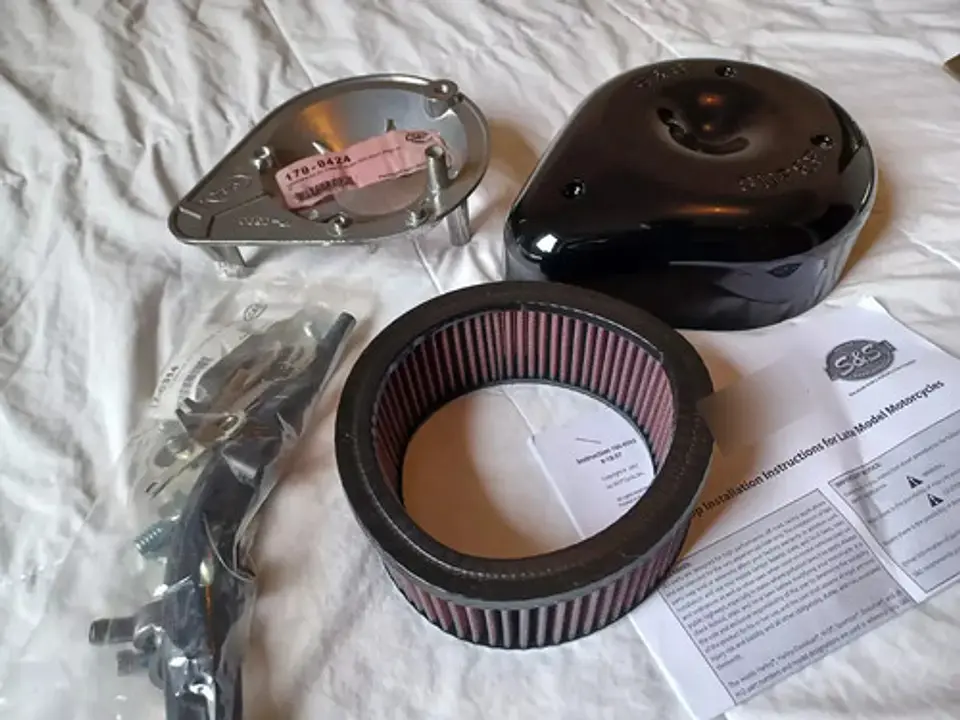 Filtro De Ar S&s Teardrop Para Carburador S&s Super E/g 3