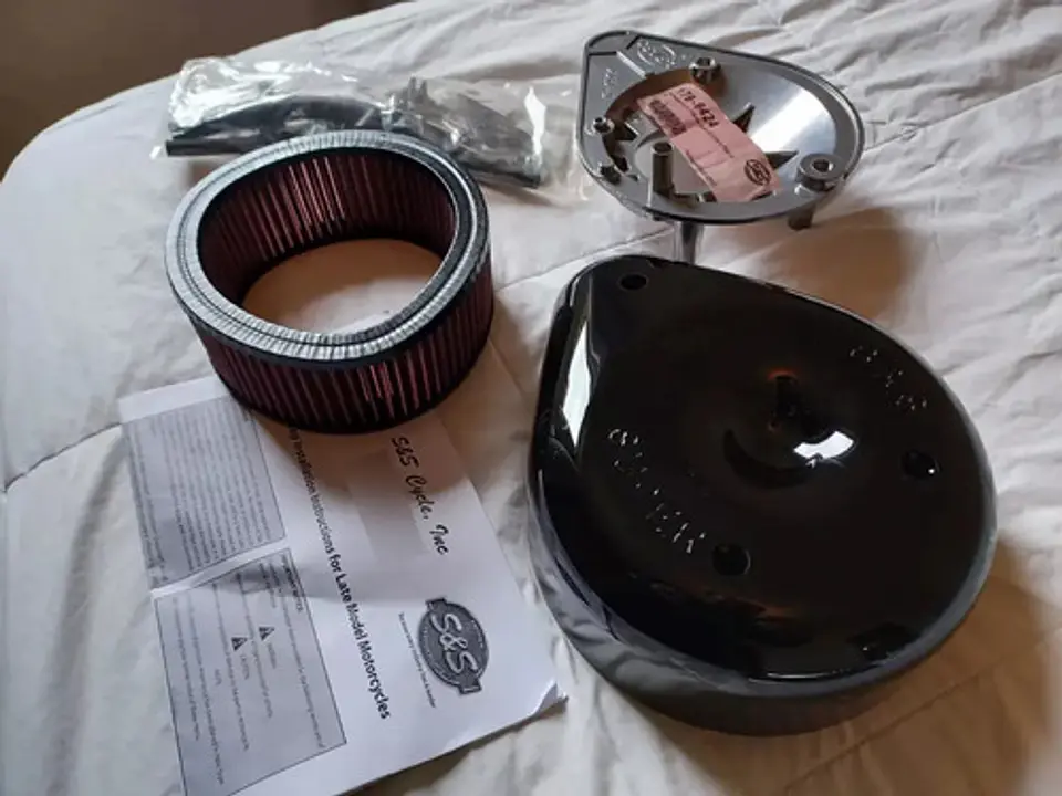 Filtro De Ar S&s Teardrop Para Carburador S&s Super E/g 4