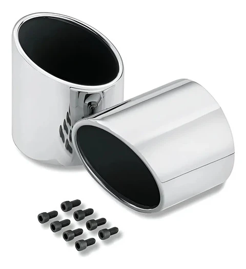Harley-davidson Slash Up/down/out 4 In. End Caps 65100019