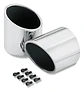 Harley-davidson Slash Up/down/out 4 In. End Caps 65100019 - Thumbnail 1