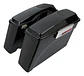 Hard Saddlebags 5x7 Lids Harley-davidson Touring 1993-2013 - Thumbnail 1
